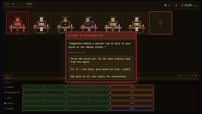 Vibe Lab: Idle Dev Sim