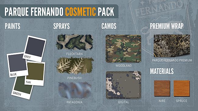 theHunter: Call of the Wild - Parque Fernando Cosmetic Pack