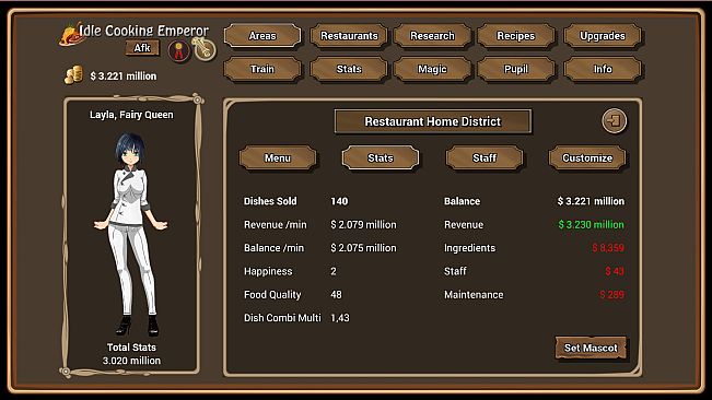 Idle Cooking Emperor