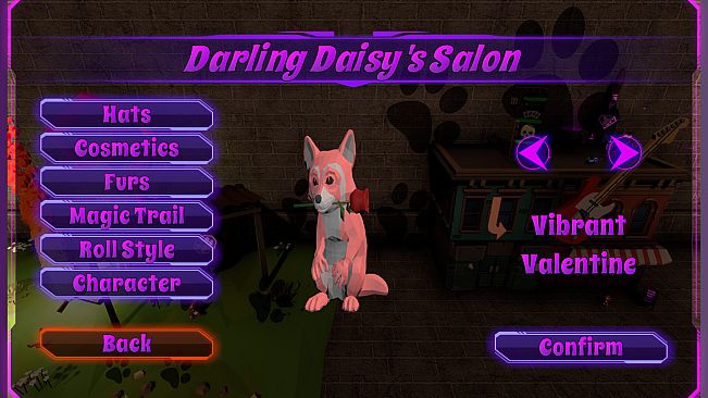 Roxy Raccoon's Pinball Panic - Vibrant Valentine