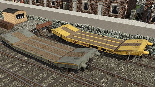 Trainz Plus DLC - BR Lowmacs - Flat Wagon Pack 2