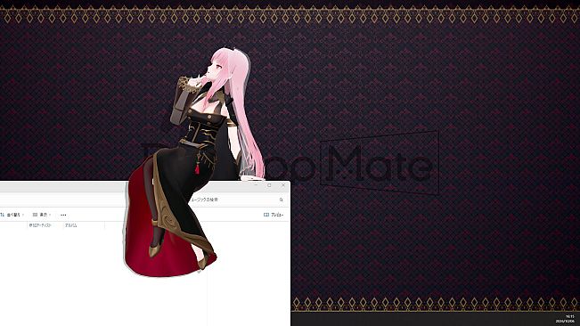 Desktop Mate Mori Calliope DLC
