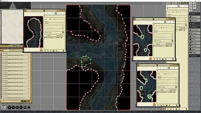 Fantasy Grounds - Pathfinder RPG - Map Pack - Sea Caves