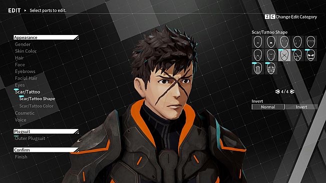 DAEMON X MACHINA - Outer Facial Features Bundle 1