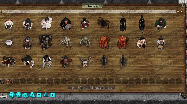 Fantasy Grounds - Darkwoulfe's Token Pack Volume 11