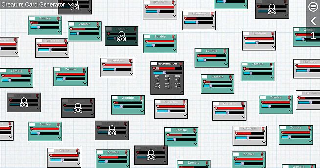 Table Top Creature Tracker
