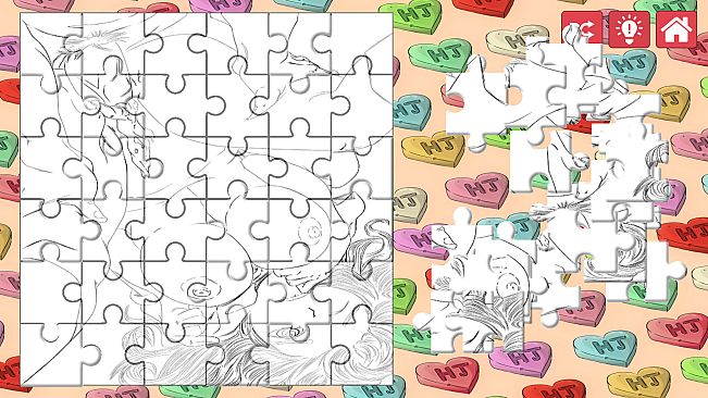 Hentai Jigsaw Puzzle Collection: Valentine’s Edition