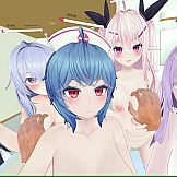 VR Harem Sex ~Fucking the All Girls Around Me~