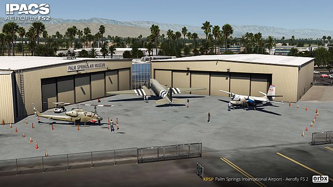 Aerofly FS 2 - Orbx - Palm Springs International Airport