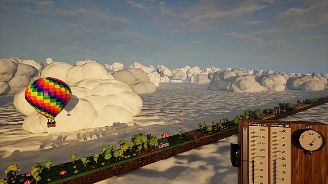 Endlessly side-scrolling Balloon Simulator 2024