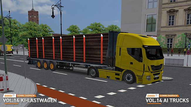 OMSI 2 Add-on Downloadpack Vol. 14 - AI Trucks