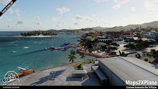 X-Plane 12 Add-on: Aerosoft - Saint Croix XP