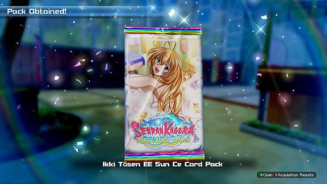 SENRAN KAGURA Peach Beach Splash - Ikki Tōsen EE Card Pack