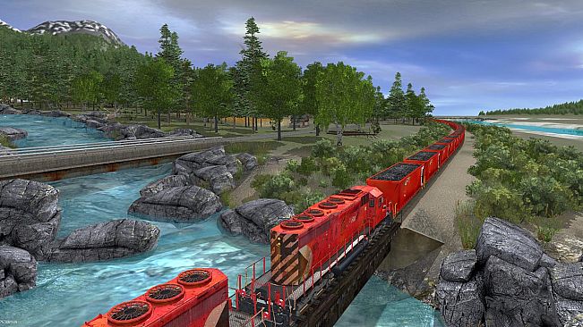 Trainz Route: Canadian Rocky Mountains - Columbia River Basin