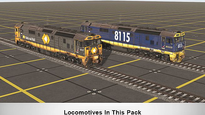Trainz 2019 DLC - NSW 81 Class National Rail Pack