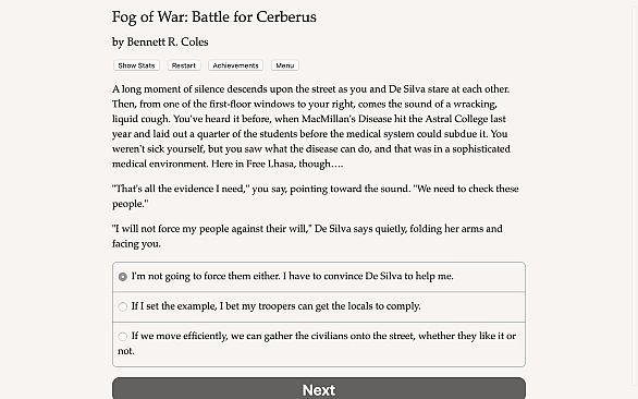 Fog of War: The Battle for Cerberus