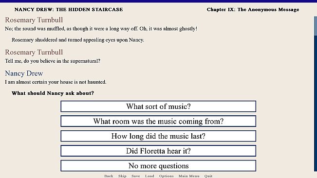 Nancy Drew: The Hidden Staircase