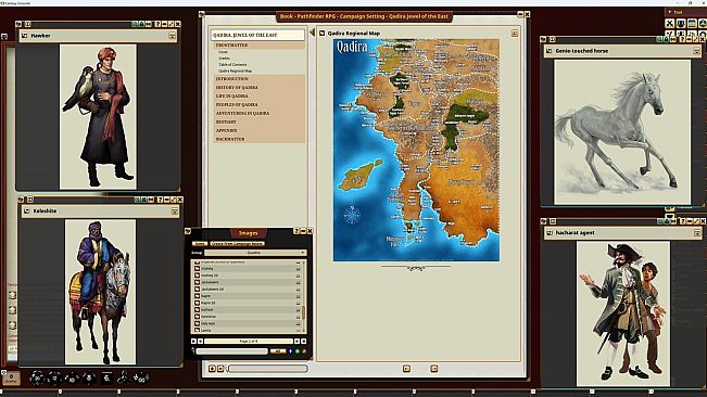 Fantasy Grounds - Pathfinder RPG - Campaign Setting: Qadira, Jewel of the East