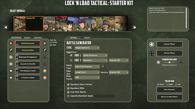 Lock 'n Load Tactical Digital: Battle Generator & Editor