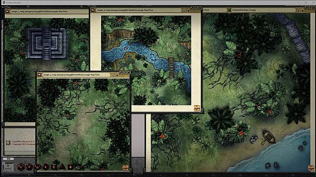 Fantasy Grounds - FG Jungle Map Pack