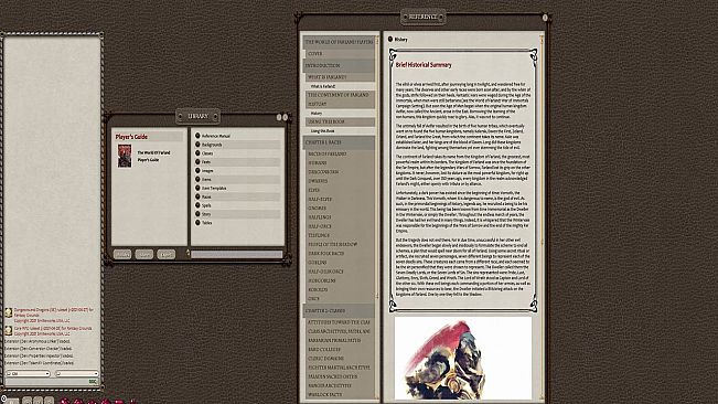 Fantasy Grounds - World of Farland Players Guide