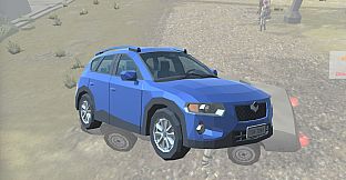 LivingBattle Blue Mid Size Car