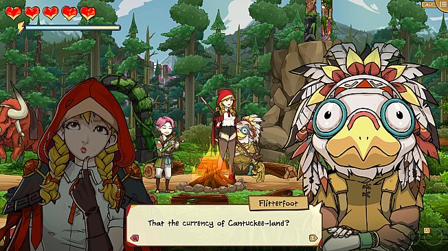 Scarlet Hood and the Wicked Wood