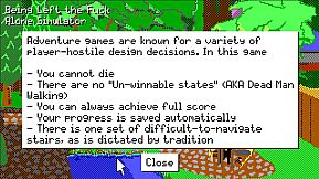 Being Left The F*** Alone Simulator