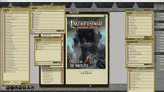 Fantasy Grounds - Pathfinder RPG - Campaign Setting: Castles of the Inner Sea