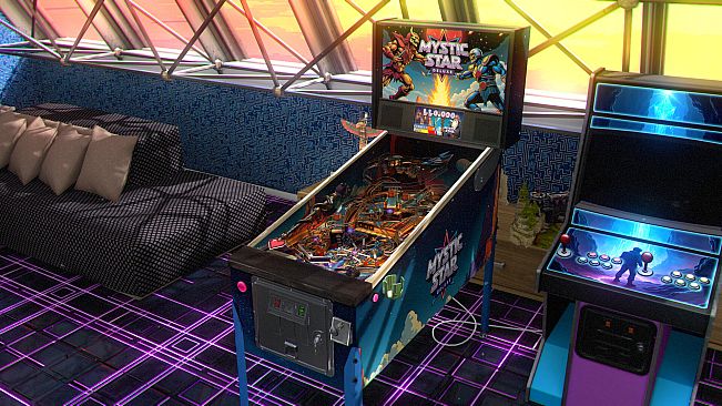 Zaccaria Pinball - Mystic Star Deluxe Pinball Table