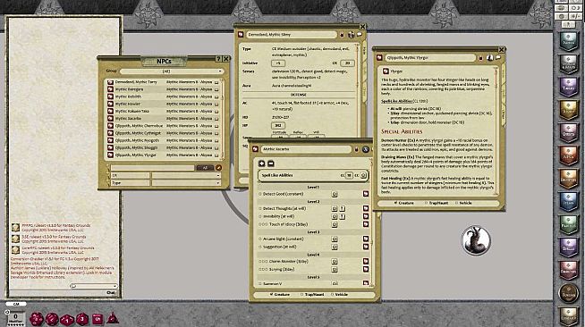 Fantasy Grounds - Mythic Monsters #8: Abyssal (PFRPG)