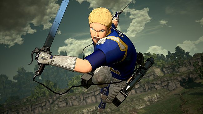 Additional Reiner Costume: American Football Outfit