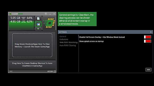 ClearMem :: Free Up Your RAM
