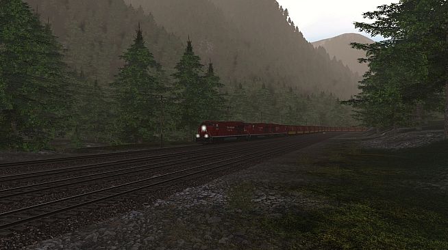 Trainz Plus DLC - Canadian Rocky Mountains Viktor Lake to Ross Peak and Glacier