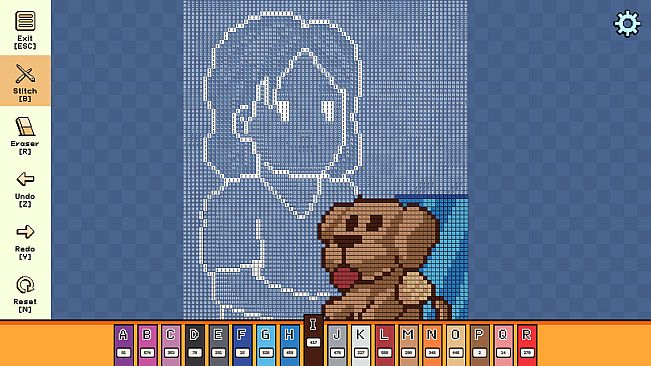 Pixel Cross Stitch - Women At Work Pack