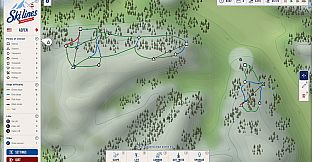 Ski Lines: Trail Map