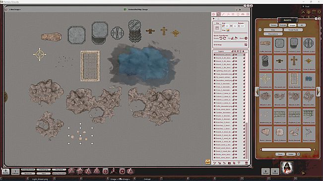Fantasy Grounds - FG Haunted Interiors Map Pack