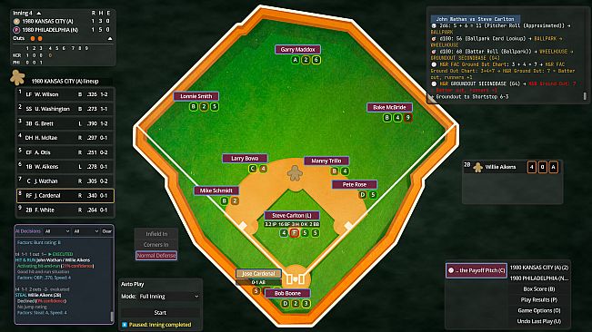 Game Pulse - 1980 Season Set