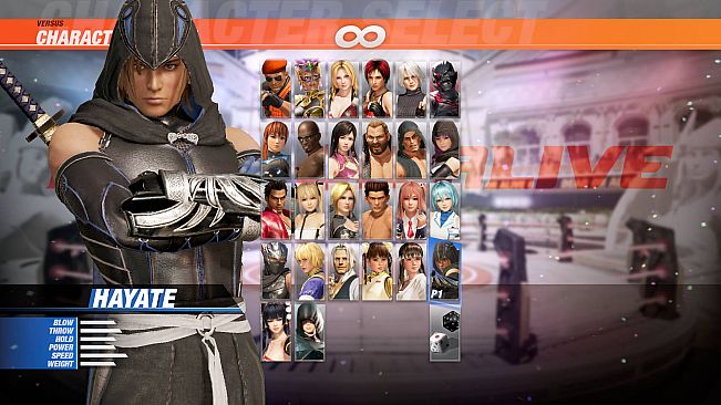 DOA6 Character: Hayate