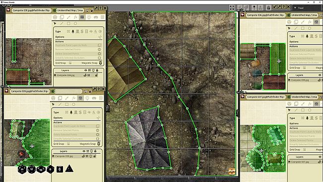 Fantasy Grounds - Pathfinder RPG - Pathfinder Flip-Tiles - Campsite