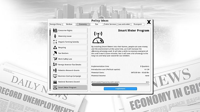 Democracy 3: Social Engineering