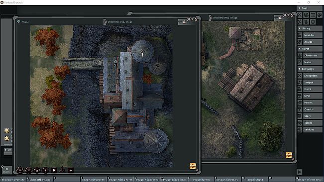 Fantasy Grounds - FG Medieval Buildings Map Pack