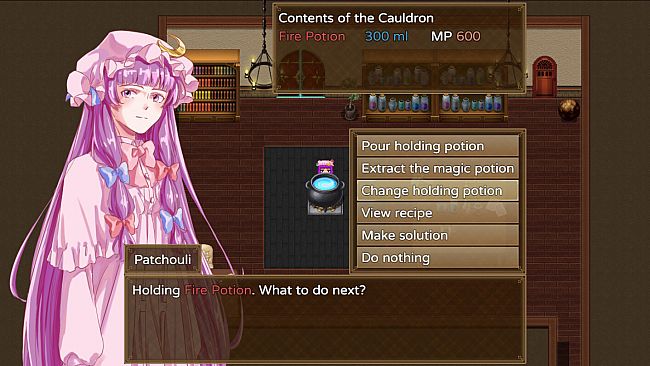 Patchouli's Adventure In Doll's House