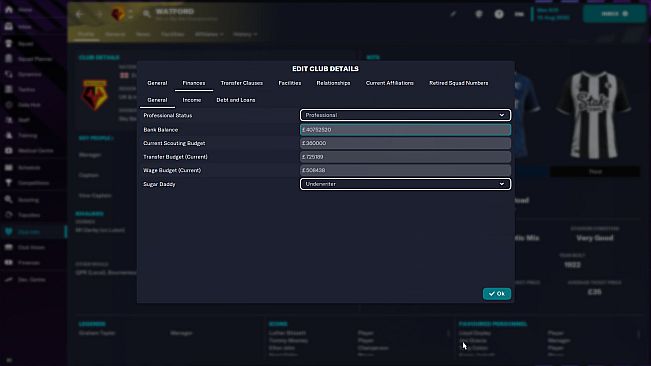 Football Manager 2023 In-game Editor