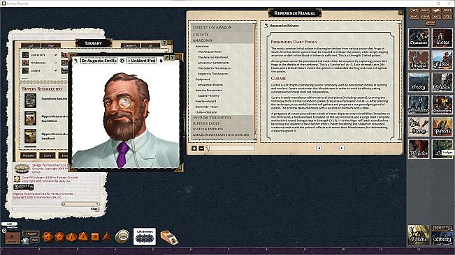Fantasy Grounds - Rippers Resurrected Expedition: Amazon (SWADE)