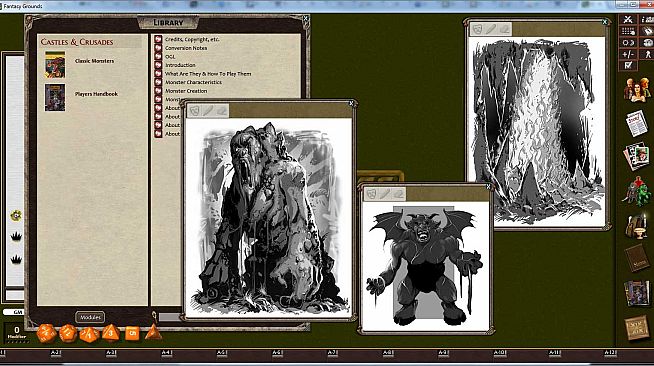 Fantasy Grounds - C&C: Classic Monsters