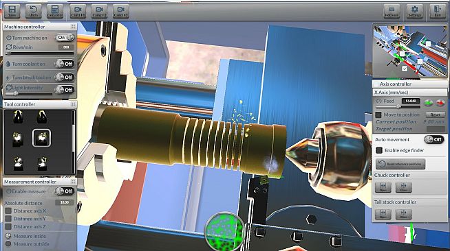 Lathe Machine Simulator