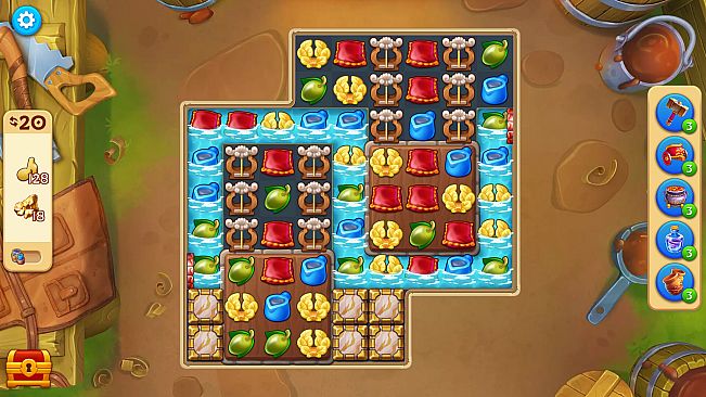 Jewels of Rome: Match-3 Game and City Builder