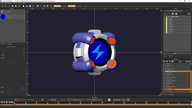Spriter: Radius-Wing SHMUP Animated Art Pack