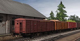 Trainz 2019 DLC - CFR Marfa Gbs/Gbgs freight car pack